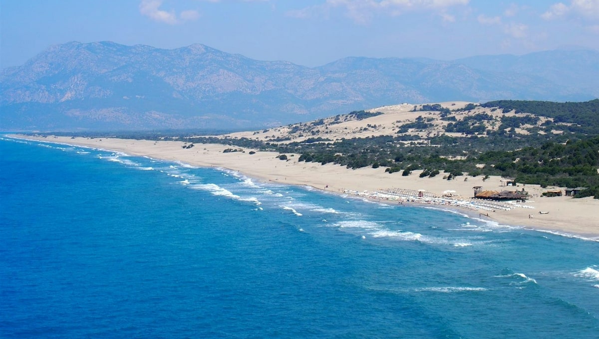 Antalya Ücretsiz Kamp Alanları - Patara Plajı Kamp Alanı