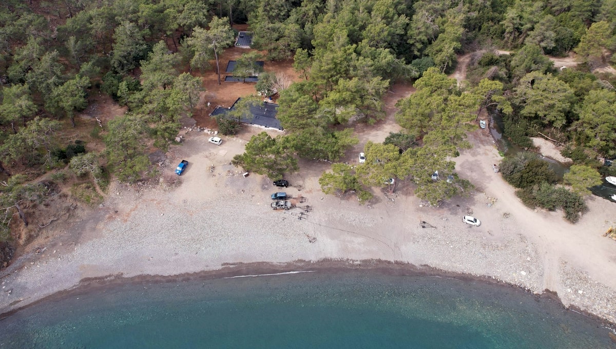 Antalya Ücretsiz Kamp Alanları - Phaselis Kamp Alanı
