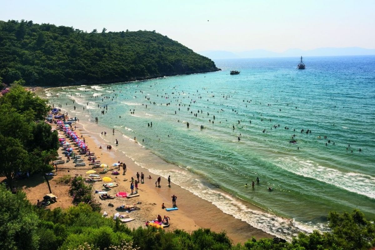 Aydın'da Ücretsiz Kamp Alanları - İçmeler Koyu Kamp Alanı