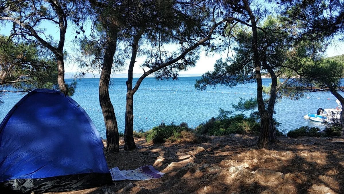 Ayvalık Ücretsiz Kamp Alanları - Ortunç Koyu Kamp Alanı